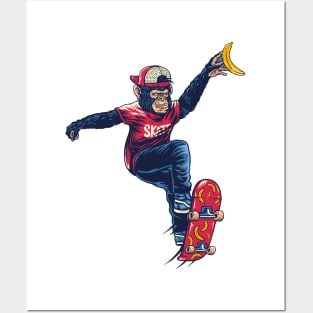 Ape Skate Posters and Art